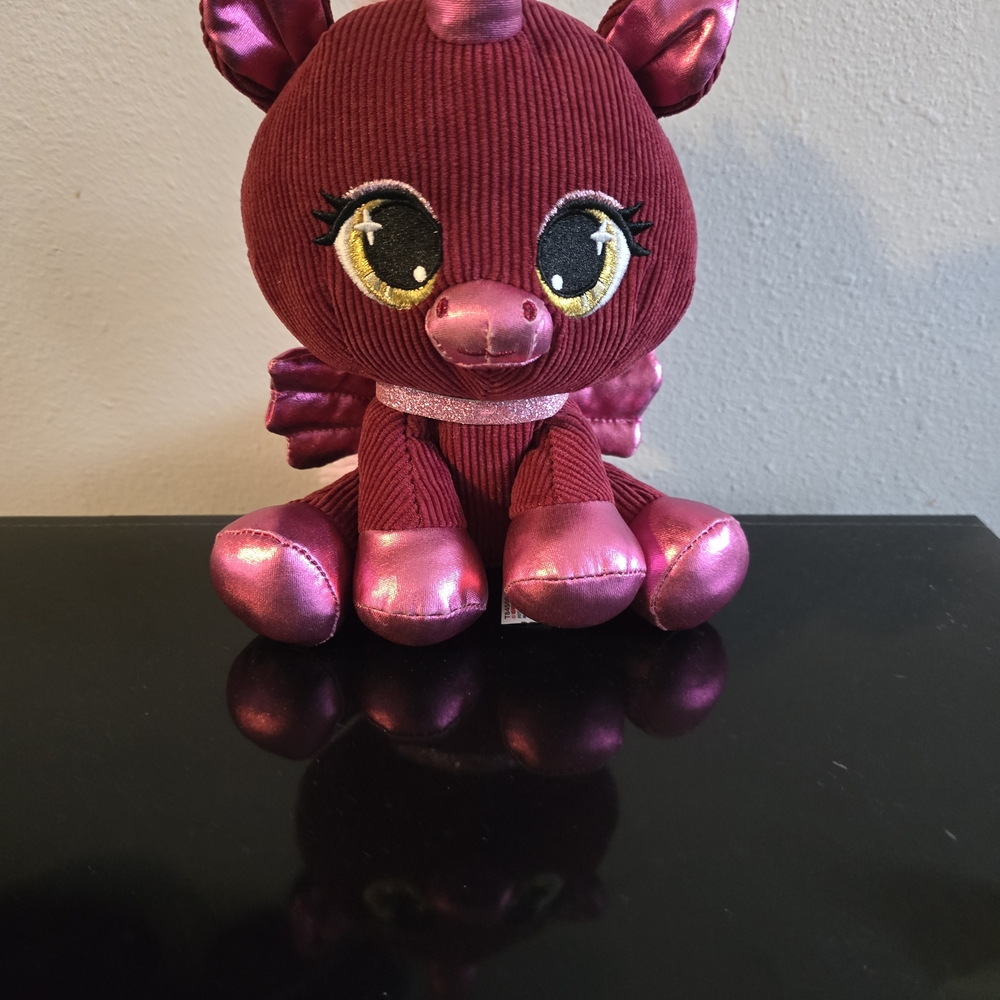 Lush Red and Pink Plush Toy